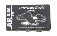 American Eagle XM193 5.56x45mm Ammunition