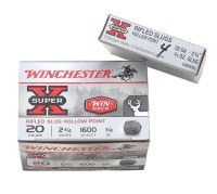 Winchester 20 Ga Rifled Slug Shotshells