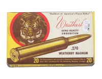 Weatherby 270 Magnum Ammunition