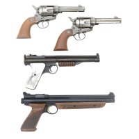 Lot of Four Air Pistols