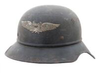 WWII German Late Model Luftschutz Stahlhelm