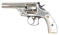 Wonderful Gustave Young Columbian Exhibition Engraved Smith & Wesson 44 Double Action Revolver - 2