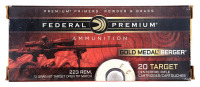 Federal Premium 223 Rem Match Ammunition