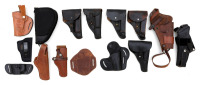 Lot of Assorted Leather Holsters