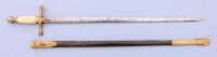 Unmarked U.S. Militia Staff Officer’s Sword