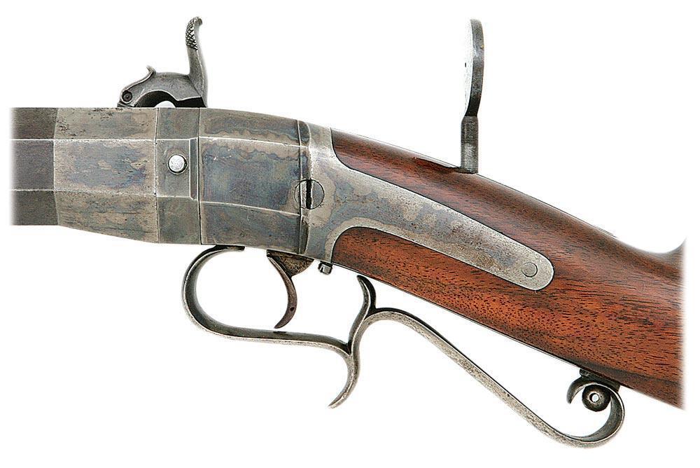 Very Fine Percussion Heavy Picket Rifle