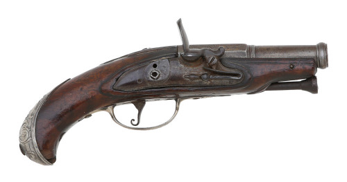 Unmarked European Flintlock Pocket Pistol