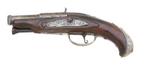 Unmarked European Flintlock Pocket Pistol - 2