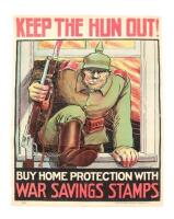 U.S. World War I War Savings Stamp Poster by Billy Ireland