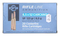PPU Rifle Line 6.5 X 52 Carcano Ammunition