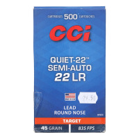 CCI Quiet 22 LR Semi-Auto Ammunition