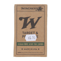 Winchester M855 Target and Practice 5.56mm Ammunition