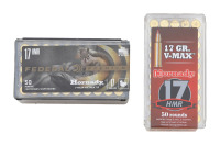 Hornady and Federal 17 HMR Ammunition