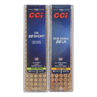 CCI 22 Short Subsonic Ammunition