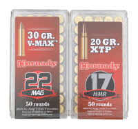 Hornady 22 Mag and 17 HMR Ammunition