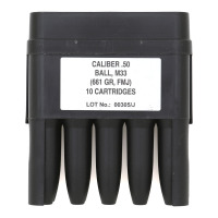 Barrett Firearms .50 Ball, M33 Cartridges