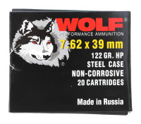 Wolf 7.62X39mm Ammunition