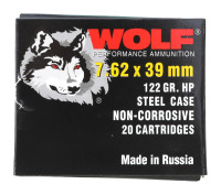 Wolf 7.62X39mm Ammunition
