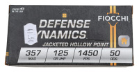 Fiocchi Defense Dynamics 357 Magnum Ammunition