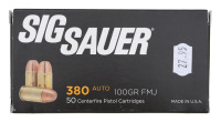 Sig Sauer 380 Auto Ammunition