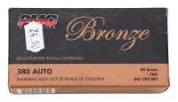 PMC Bronze 380 Auto Ammunition
