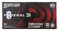 Federal American Eagle 30 Super Carry Ammunition