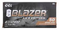 Blazer Brass 30 Super Carry Ammunition