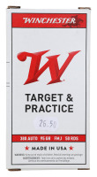 Winchester Target and Practice 380 Auto Ammunition