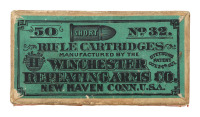 Collectible Winchester 32 Short Rimfire Cartridges