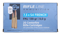 PPU Rifle Line 7.5X54 French Ammunition