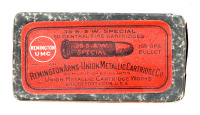 High Condition & Sealed Collectible Remington UMC 38 S&W Special Cartridges