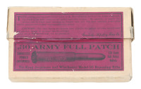Collectible Winchester .30 Army Full Patch Cartridges