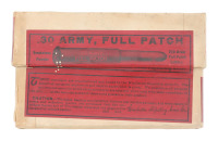 Collectible Winchester .30 Army Full Patch Cartridges