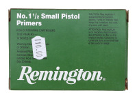 Remington No. 1 1/2 Small Pistol Primers