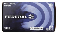 Federal Champion No. 100 Small Pistol Primers