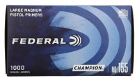 Federal Champion No. 155 Large Magnum Pistol Primers and No. 200 Small Magnum Pistol Primers