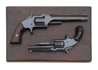 Extremely Rare Factory Cased Pair Of Smith & Wesson No. 1 1/2 Second Issue & No. 2 Army Revolvers - 2