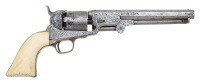Colt Factory Engraved Model 1851 Navy Percussion Revolver - 2