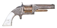Cased & Nimschke Engraved Smith & Wesson No. 1 1/2 First Issue Revolver - 2