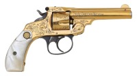 Smith & Wesson Factory Engraved & Gold-Plated 32 Double Action Revolver - 2