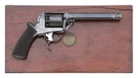 Cased Tranter Second Model Double Action Percussion Revolver Identified to F.H. Forshall, Royal Artillery Medical Staff - 2