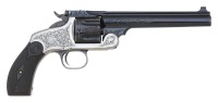 Lovely Gustave Young Engraved Dual-Tone Smith & Wesson New Model No. 3 Revolver - 2