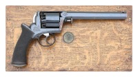 Fine Cased Adams Patent Dragoon Double Action Percussion Revolver Retailed by Edward Whistler - 2