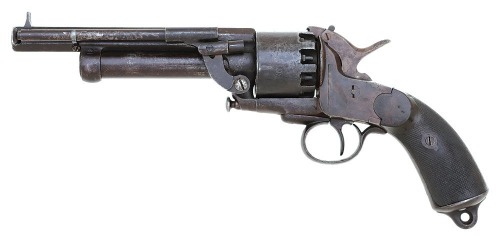 Paris Second Model Lemat Percussion Revolver