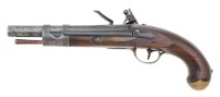 Very Rare Simeon North Model 1811 Wickham Band Flintlock Privateer Pistol - 2