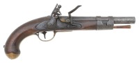 Very Rare Simeon North Model 1811 Wickham Band Flintlock Privateer Pistol