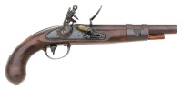 Fine U.S. Model 1813 Flintlock Army Pistol by Simeon North