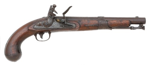 U.S. Model 1819 Flintlock Pistol by Simeon North