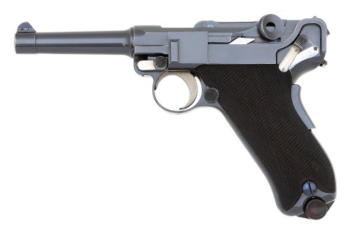 Rare DWM Model 1902 &ldquo;Fat Barrel&ldquo; American Eagle Commercial Luger Pistol