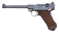 German Navy Model 1906 Altered First Issue Luger Pistol by DWM with Torpedo Unit Marking